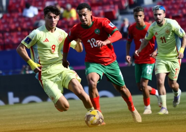 المغرب يهزم إسبانيا بثنائية ويبدأ مشواره في مونديال الشباب بقوة