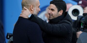 تشكيل الفريقين.. كل ما تحتاج معرفته عن قمة أرسنال ومانشستر سيتي الليلة في الدوري الإنجليزي