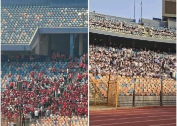 توافد جماهير الأهلي والزمالك على استاد القاهرة قبل القمة المرتقبة