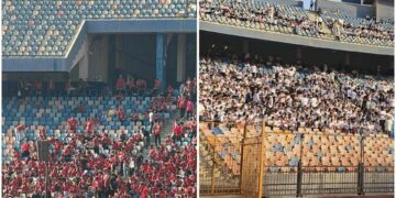 توافد جماهير الأهلي والزمالك على استاد القاهرة قبل القمة المرتقبة