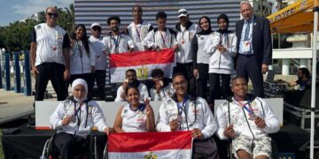 الخماسي الحديث يتصدر منافسات الليزر-رن في دورة الألعاب الشاطئية للقدرات الرياضية بتركيا