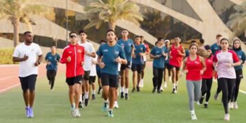 فريق فنى متخصص لاختيار لاعبى نادى أبو ظبي لألعاب القوى