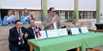 خيرالله ووكيل مديرية التربية والتعليم بالغربية يشهدان حفل تكريم أوائل الثانوية العامة بزفتي