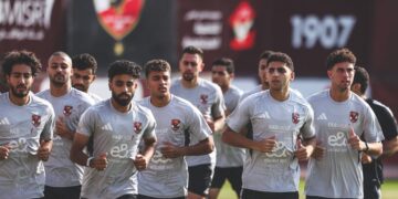 الأهلي يواصل استعداداته لمواجهة إيجل نوار في دوري الأبطال|صور
