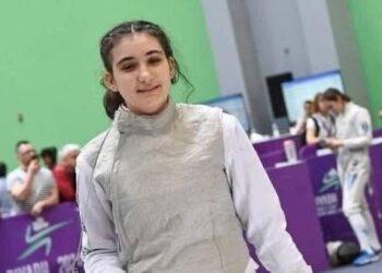 سارة عمرو تفوز بذهبية كأس العالم لسلاح الشيش تحت ١٧ سنة بتركيا