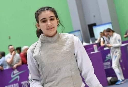 سارة عمرو تفوز بذهبية كأس العالم لسلاح الشيش تحت ١٧ سنة بتركيا