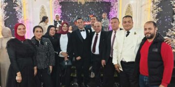 خيرالله يهنئ المستشار هشام جوهر بزفافة