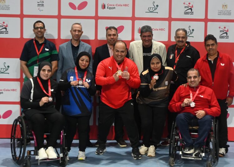 17ميدالية مصرية متنوعة في  البطولة الدولية البارالمبية
