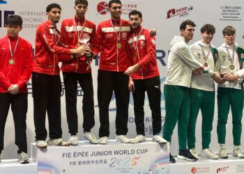 منتخب مصر لسلاح سيف المبارزة يتوج بذهبية كأس العالم تحت 20 سنة