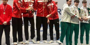 منتخب مصر لسلاح سيف المبارزة يتوج بذهبية كأس العالم تحت 20 سنة