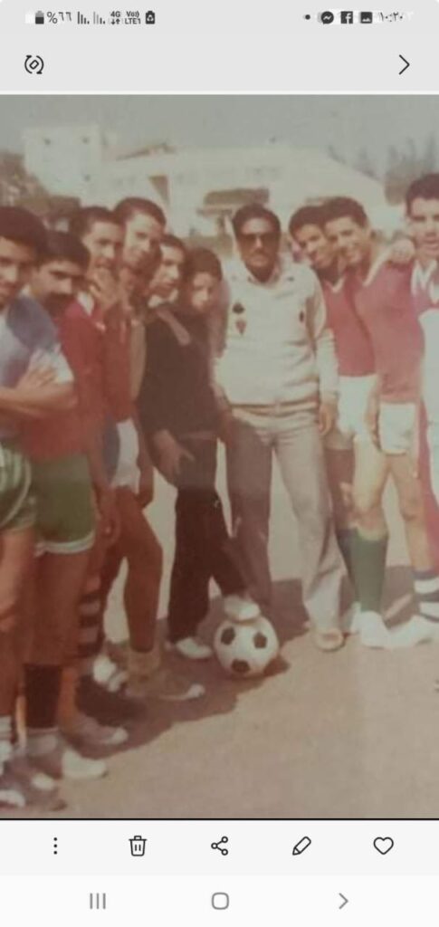 الوحش مع فريق بسيون زمان 