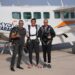 برعاية شركة Skydive Pharaohs.. البطل الأولمبي أحمد الجندي ينفذ قفزة في سماء من ارتفاع 13 ألف قدم بالعاصمة الادارية