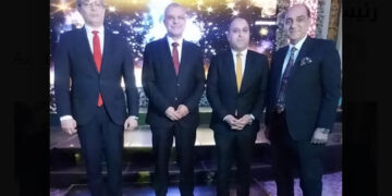 نقيب الإعلاميين يشارك في عقد قران وزفاف كريمة رئيس جامعة الزقازيق