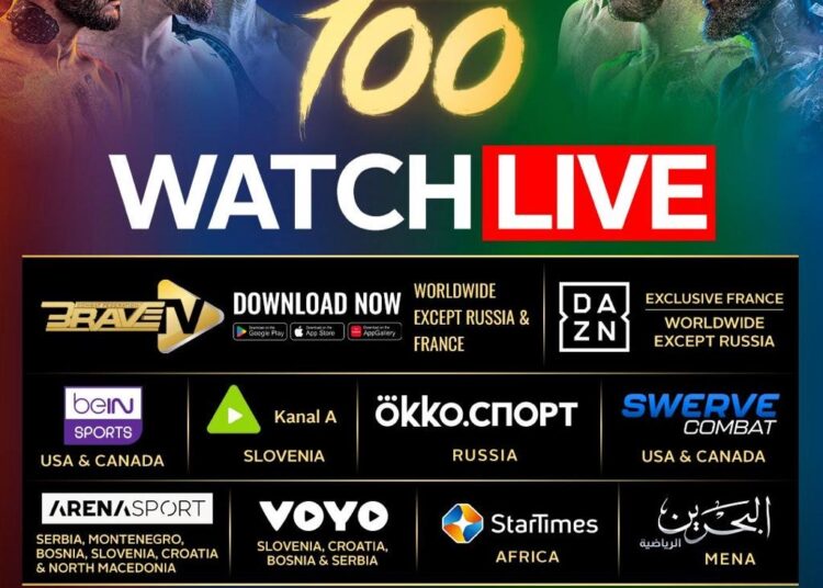 البحرين على موعد مع التاريخ في النسخة المئوية من BRAVE 100