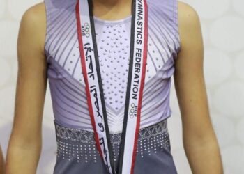 تاليا سعدون أول بطولة كأس مصر تحت 8 سنوات للجمباز