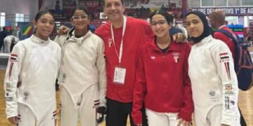 بحضور الحسيني.. السلاح المصري يفرض هيمنته في اليوم الأول بدورة الألعاب الإفريقية للشباب بأنجولا