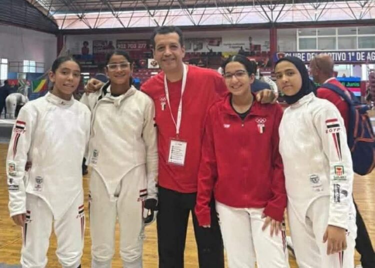 بحضور الحسيني.. السلاح المصري يفرض هيمنته في اليوم الأول بدورة الألعاب الإفريقية للشباب بأنجولا