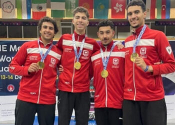 ذهب عالمي جديد لمصر.. منتخب سيف المبارزة للشباب يتوج بكأس العالم في أوزبكستان