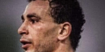 1986 | الظهور الأول لحسام حسن في كأس الأمم الأفريقية