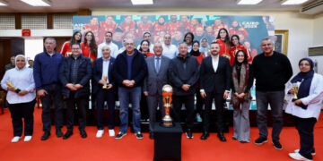 مجلس إدارة الأهلي يُكرّم سيدات السلة بعد التتويج التاريخي ببطولة إفريقيا