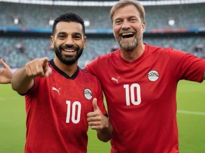 محمد صلاح يعبّر عن سعادته بوجود كلوب في كأس الأمم الأفريقية