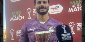 احصائية ايجيبت سكور .. أداء الشناوي ضد جنوب افريقيا