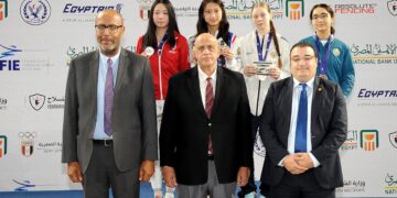 نتائج منافسات فردي الشباب والشابات بكأس العالم لسيف المبارزة بالقاهرة