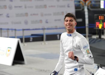 شامل يتوج ببرونزية كأس العالم لسيف المبارزة للناشئين