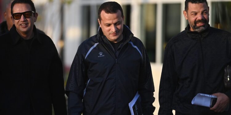 سلامة والسقا يجتمعان بلاعبي الاتحاد السكندري قبل مواجهة الزمالك