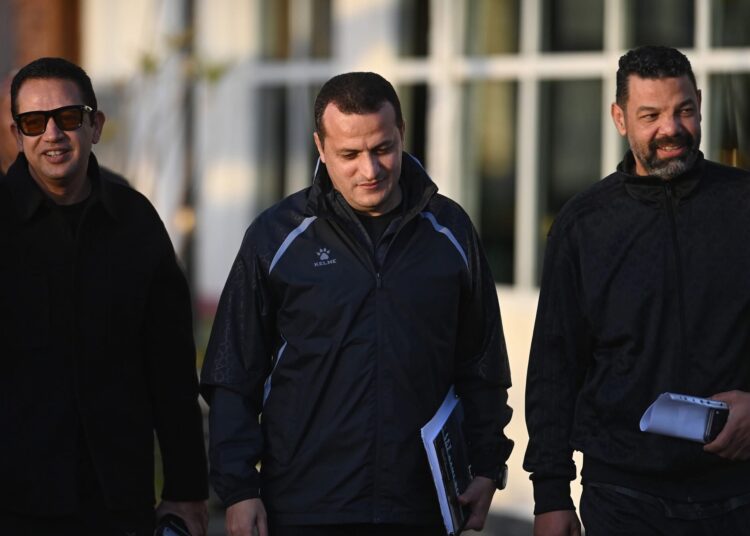 سلامة والسقا يجتمعان بلاعبي الاتحاد السكندري قبل مواجهة الزمالك