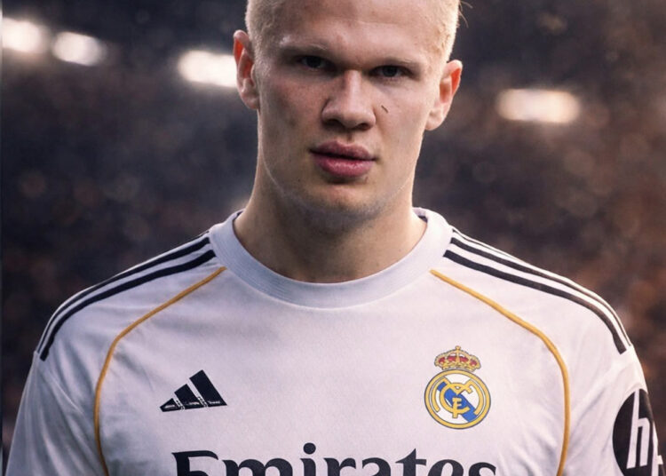 ريال مدريد يحلم بضم هالاند.. بيريز يراه المنقذ المنتظر