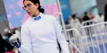 فرح محفوظ تحقق فضية كأس العالم لسيف المبارزة للناشئات بالبحرين