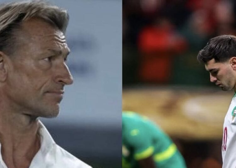 هيرفي رينارد ينتقد ركلة جزاء إبراهيم دياز في نهائي إفريقيا