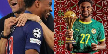 لويس إنريكي يشيد بإبراهيم مباي بعد كأس الأمم الإفريقية