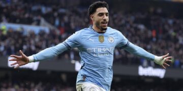 إنجاز تاريخي لـ عمر مرموش مع مانشستر سيتي في الدوري الإنجليزي