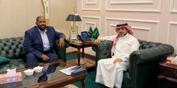 محمد بن راشد بن عدوان عضو اللجنة التنفيذية في مجلس الأعمال السعودي التنزاني بضيافة السفير السعودي في دار السلام