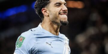 ثنائية عمر مرموش تواصل تألق الأمير المصري مع مانشستر سيتي