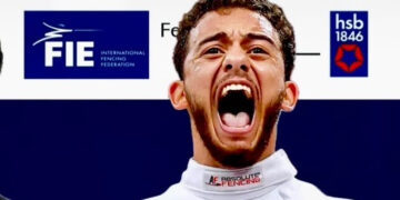 محمد السيد يتألق ويحقق الفوز على بطل الصين في كأس العالم للمبارزة