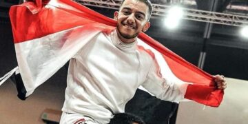 وزير الشباب والرياضة سعيد بـ “محمد السيد”..ويهنيء الحسيني