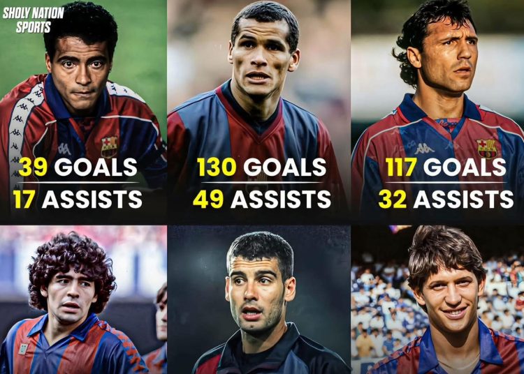 إحصائية ايجيبت سكور | أرقام تاريخية لنجوم برشلونة عبر الأجيال