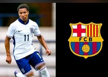 برشلونة يخطف موهبة إنجلترا تافاريس بعد صراع أوروبي