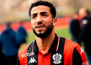 محمد عبد المنعم يظهر لأول مرة مع نيس