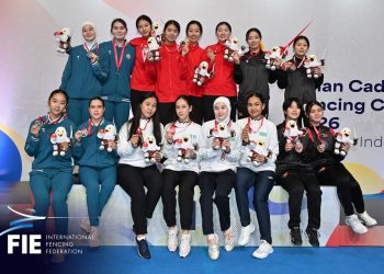 نجاح تنظيمي وفني لبطولة آسيا للناشئين والشباب للمبارزة تحت مظلة الاتحاد الدولي