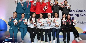 نجاح تنظيمي وفني لبطولة آسيا للناشئين والشباب للمبارزة تحت مظلة الاتحاد الدولي