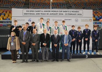 المجر تفوز بذهبية الفرق للناشئين والناشئات باليوم الأخير لكأس العالم لسيف المبارزة