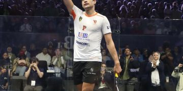 نجم وادى دجلة يوسف ابراهيم يتأهل إلى نصف نهائي بطولة الجونة الدولية للاسكواش 2026