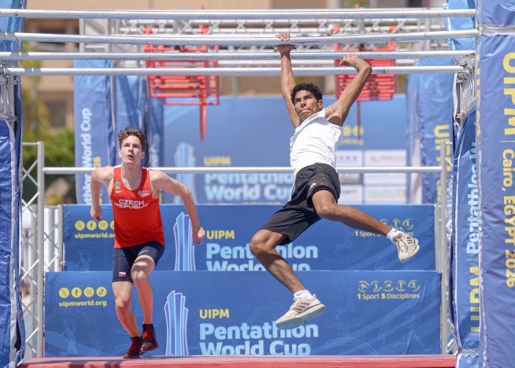 تأهل 6 مصريين لنصف نهائي كأس العالم للخماسي الحديث بالقاهرة