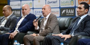 وزير الشباب والرياضة يشهد المؤتمر الصحفي للإعلان عن استضافة مصر للمرحلة الأولى من كأس العالم للخماسي الحديث 2026