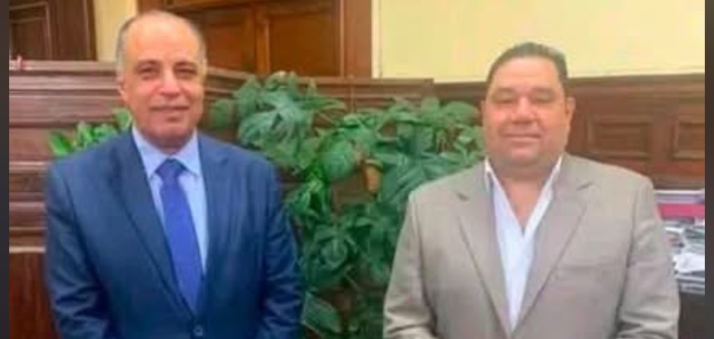 خير الله مع وزير الزراعة